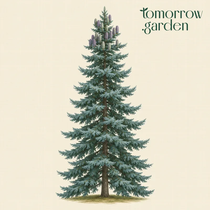 Illustration of White fir