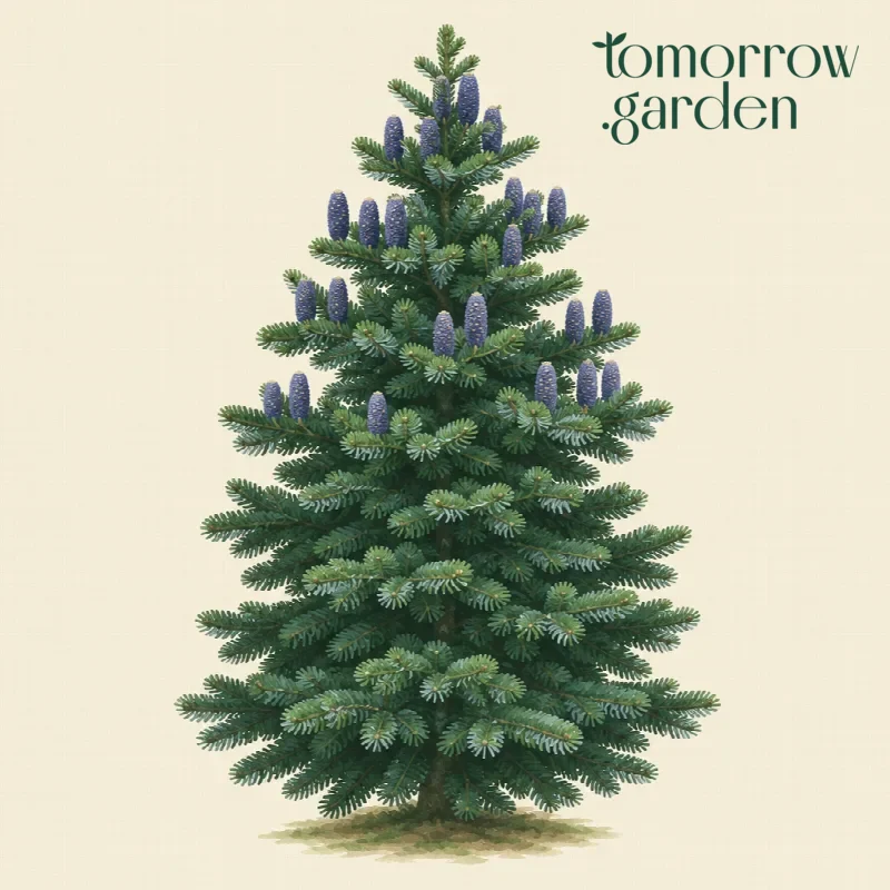 Illustration of Korean fir