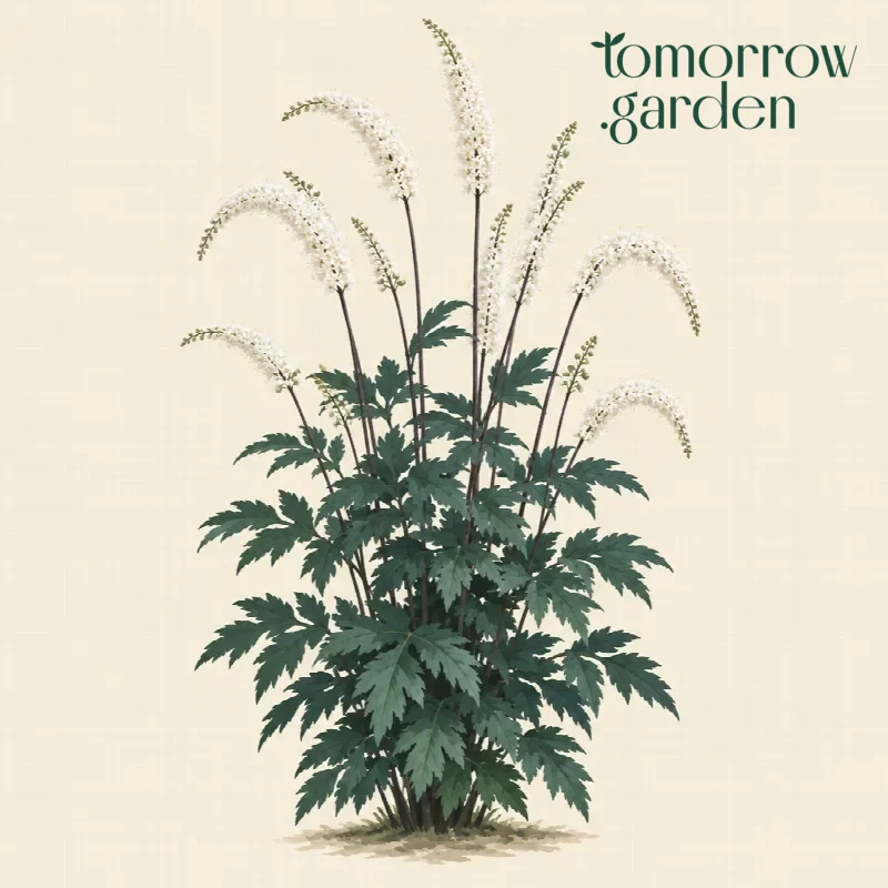 Illustration of Autumn bugbane