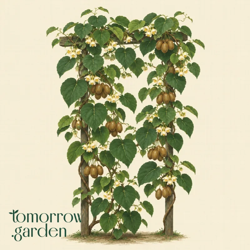 Illustration of Golden kiwifruit
