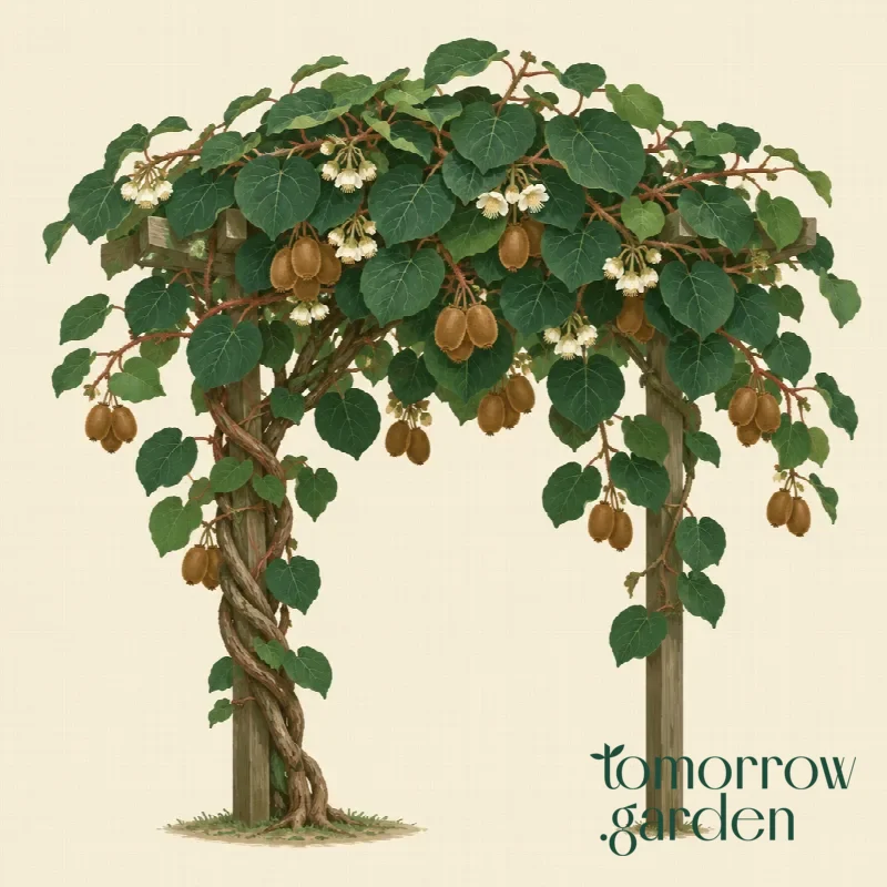 Illustration of Kiwifruit