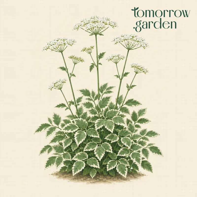 Illustration of Ground elder