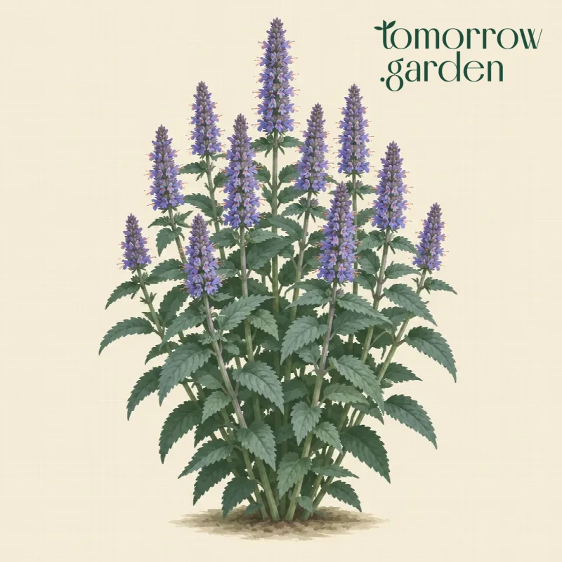Illustration of Giant hyssop