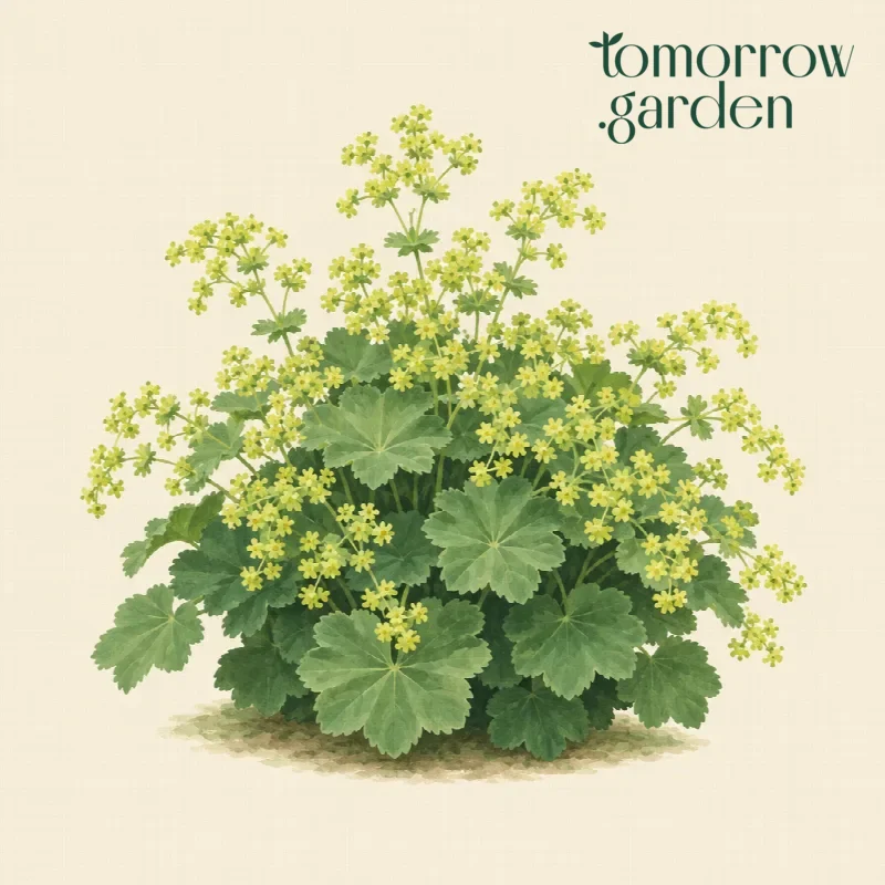 Illustration of Lady's mantle