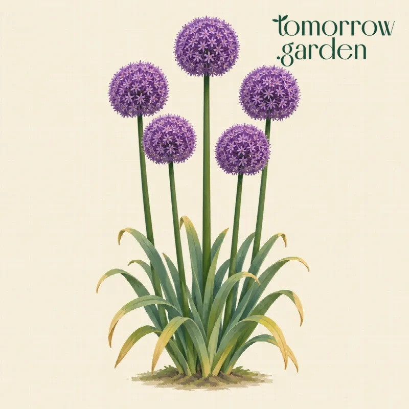 Illustration of Ornamental onion