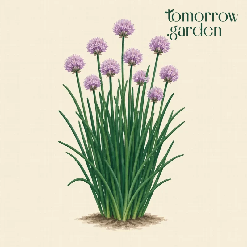 Illustration of Chives