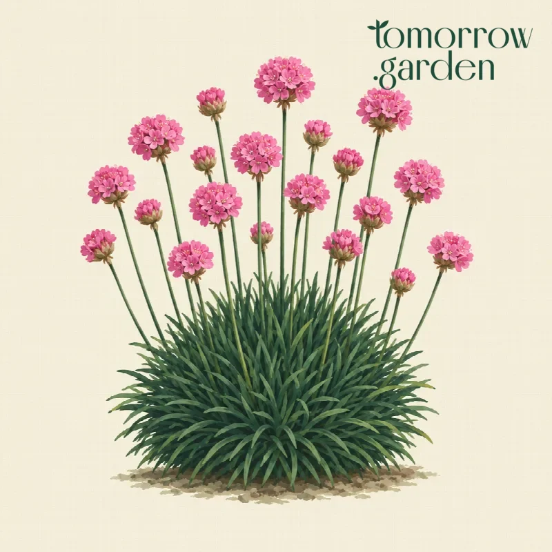 Illustration of Sea thrift