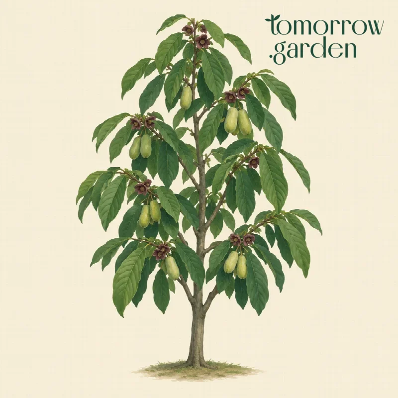 Illustration of Pawpaw