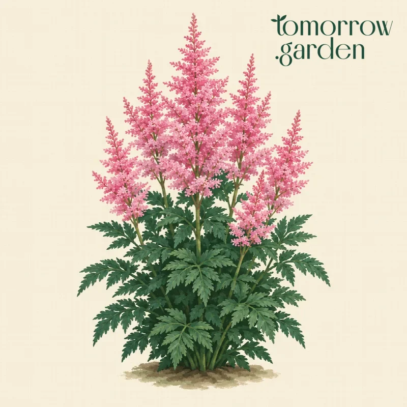 Illustration of Astilbe