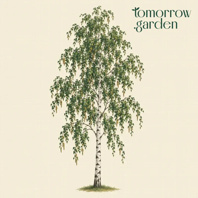 Illustration of Silver birch