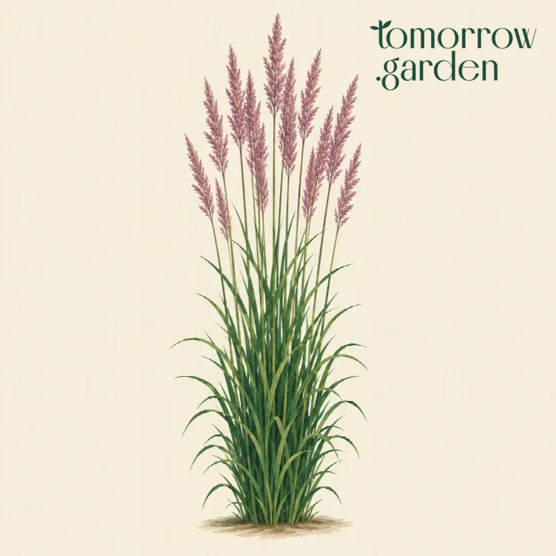 Illustration of Feather reed grass
