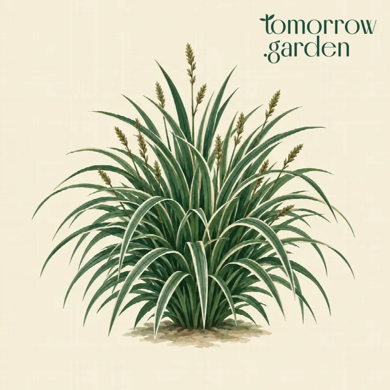 Illustration of Morrow’s sedge