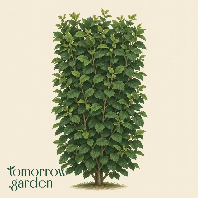 Illustration of European hornbeam