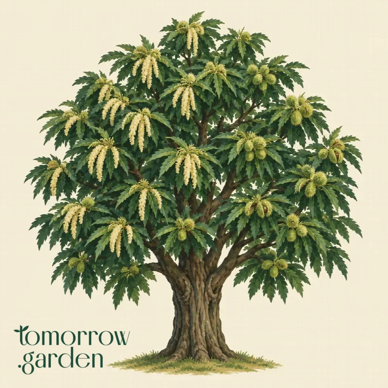 Illustration of Sweet chestnut