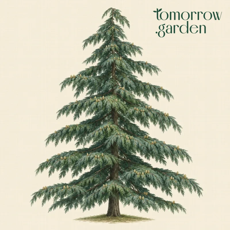 Illustration of Deodar cedar