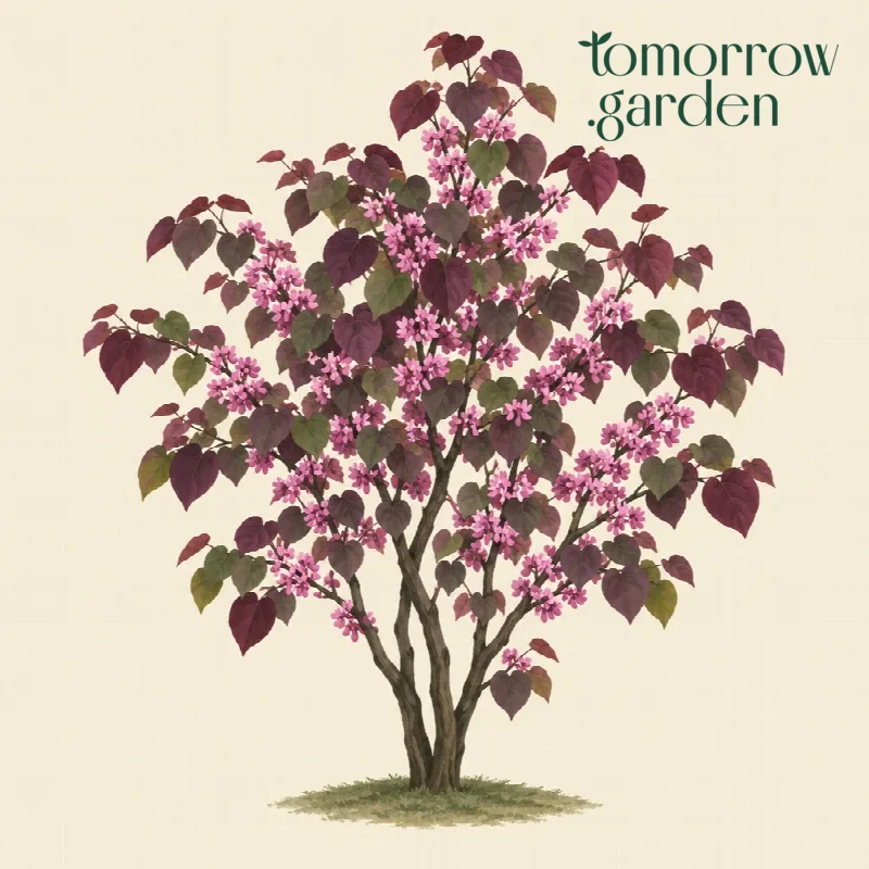 Illustration of Eastern redbud