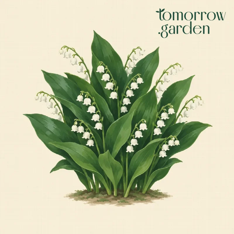 Illustration of Lily of the valley