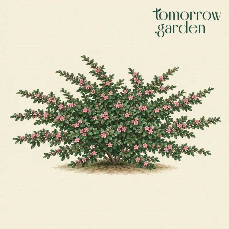 Illustration of Rockspray cotoneaster