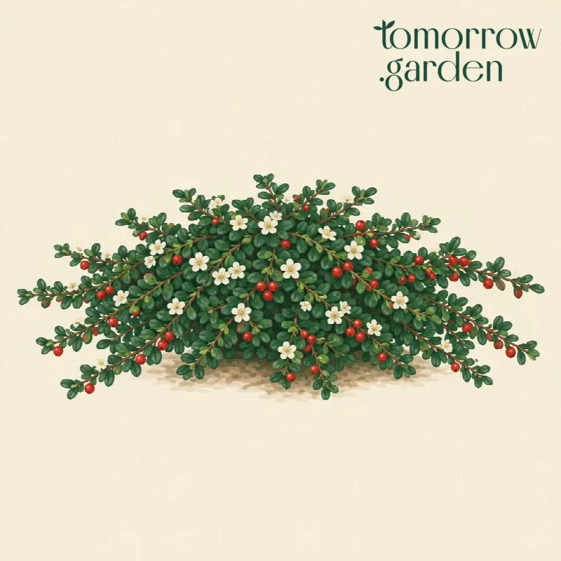 Illustration of Carpet cotoneaster