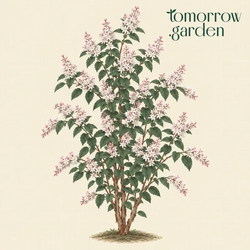 Illustration of Fuzzy deutzia
