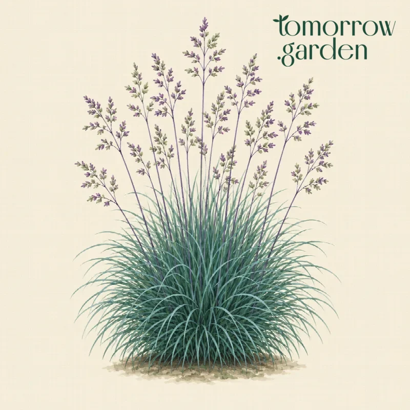 Illustration of Tufted fescue