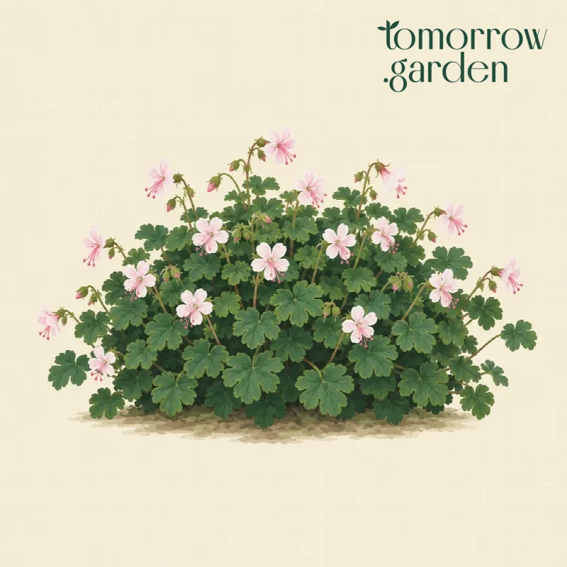 Illustration of Cambridge cranesbill