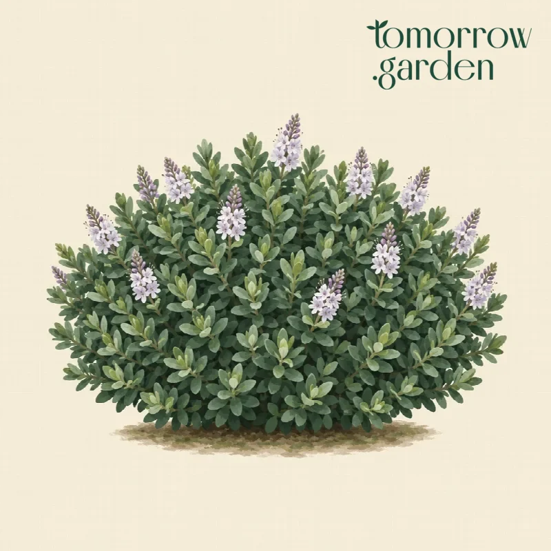 Illustration of Shrubby veronica