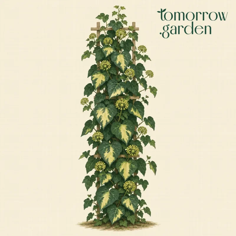Illustration of Persian ivy