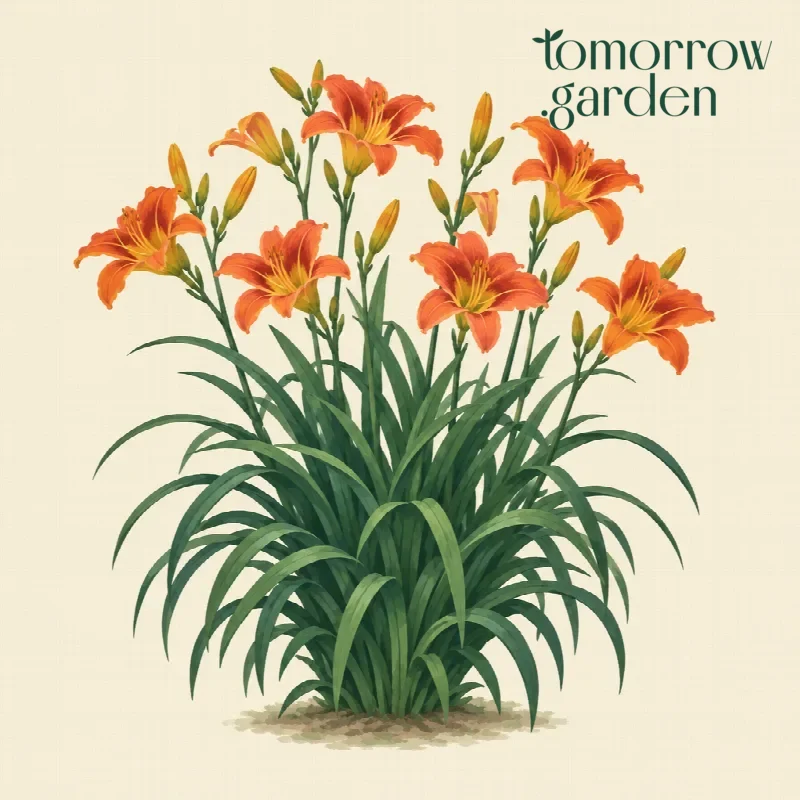 Illustration of Daylily