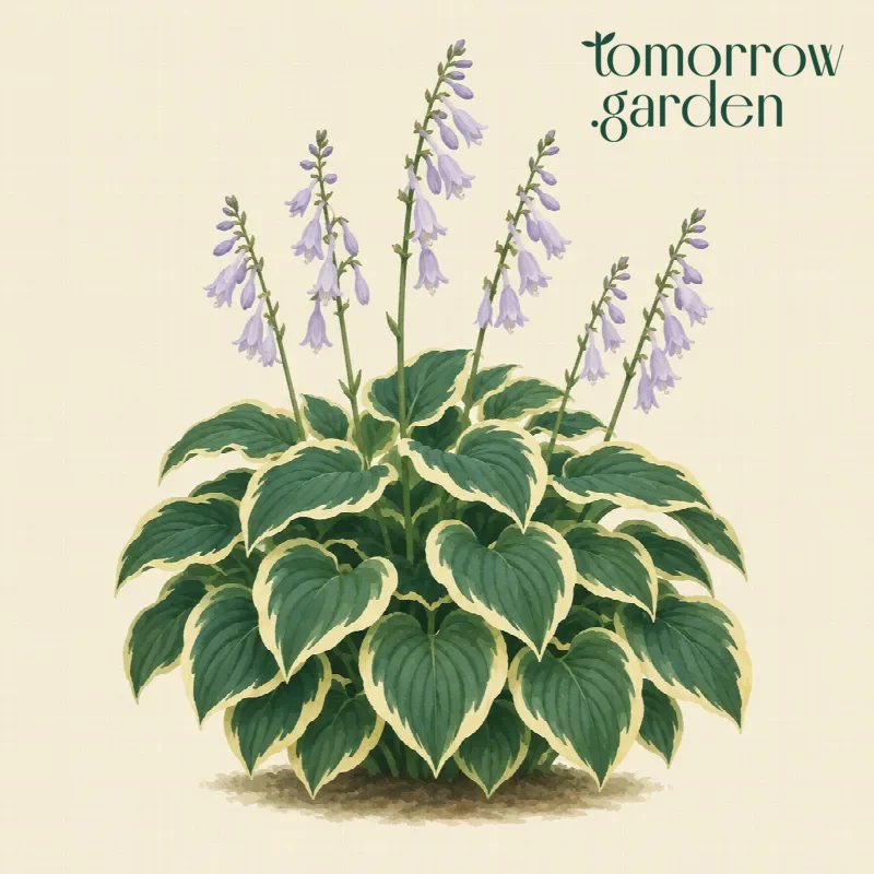 Illustration of Fortune's hosta
