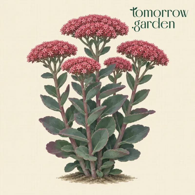 Illustration of Border stonecrop hybrids