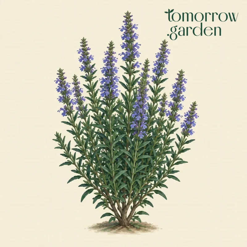 Illustration of Hyssop