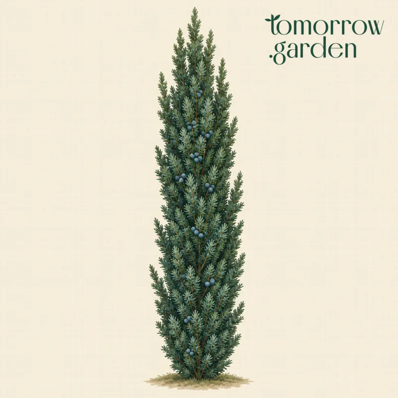 Illustration of Irish juniper