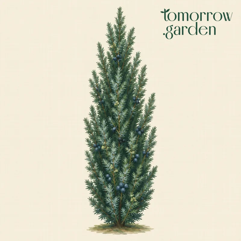 Illustration of Common juniper