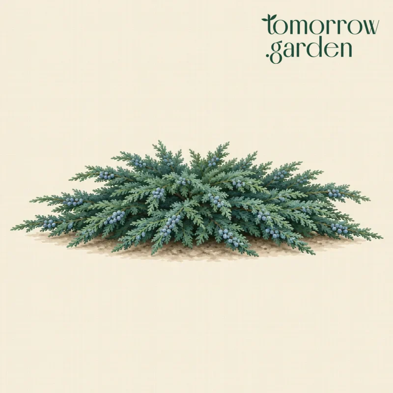 Illustration of Creeping juniper
