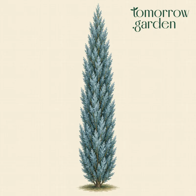 Illustration of Blue Arrow juniper