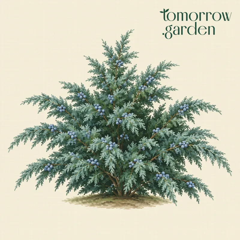Illustration of Eastern red cedar