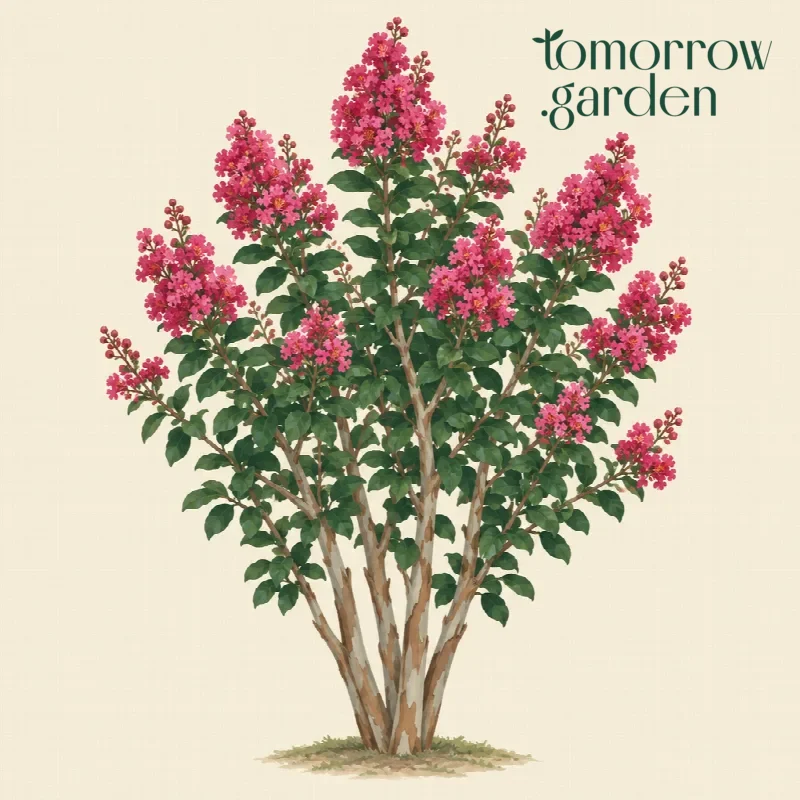 Illustration of Crape myrtle