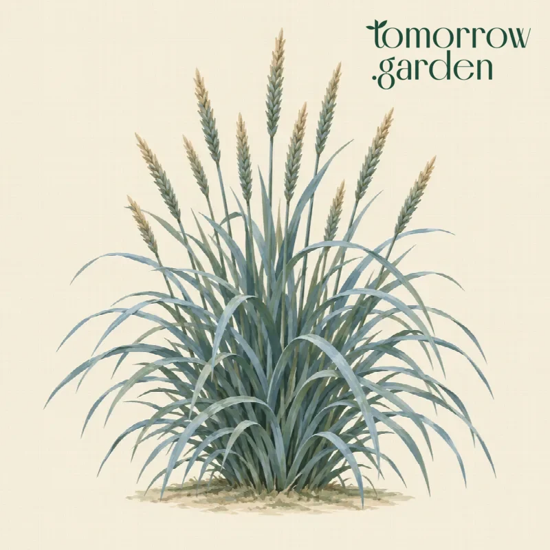 Illustration of Blue lyme grass