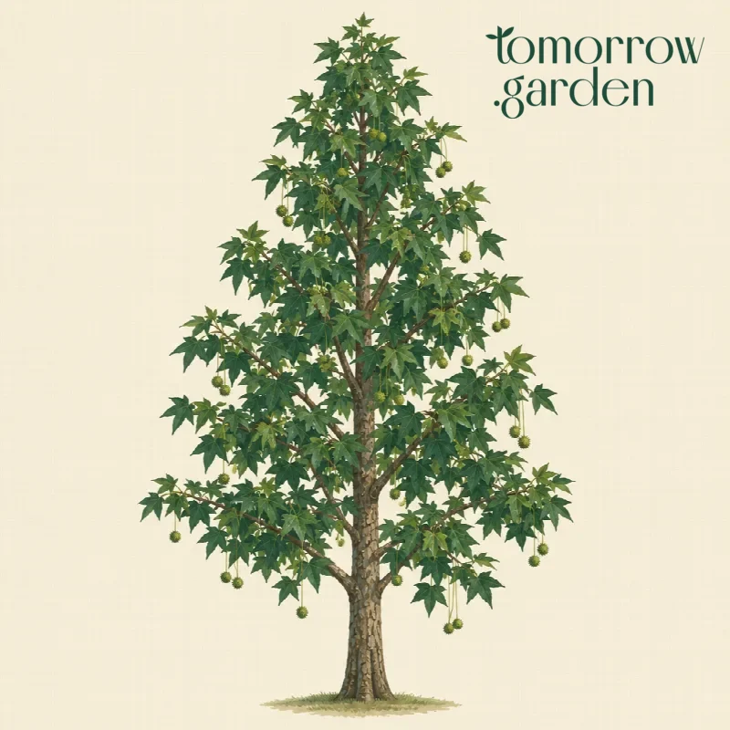 Illustration of Sweetgum