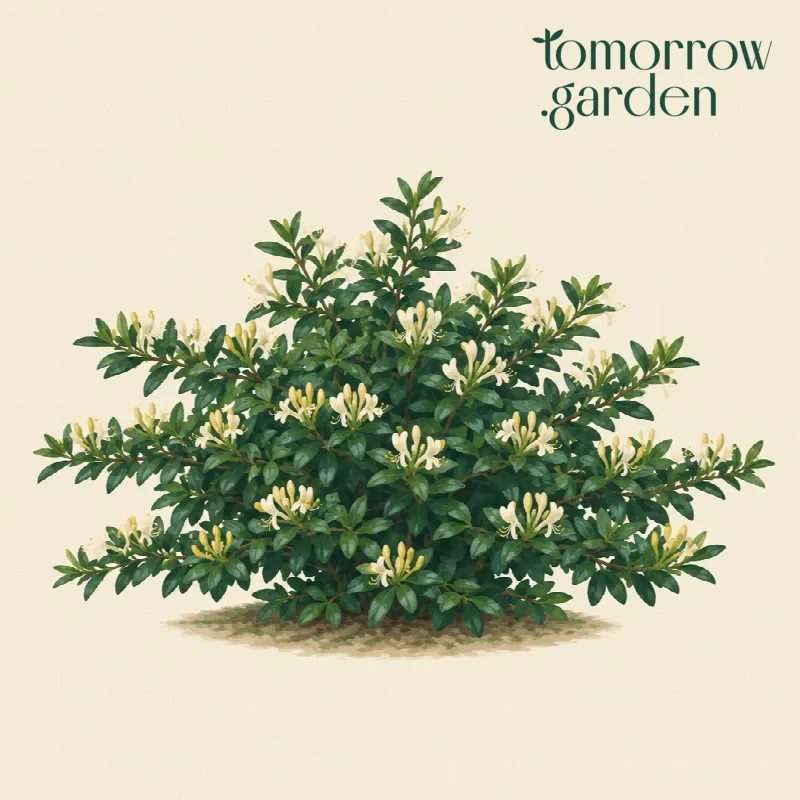 Illustration of Privet honeysuckle