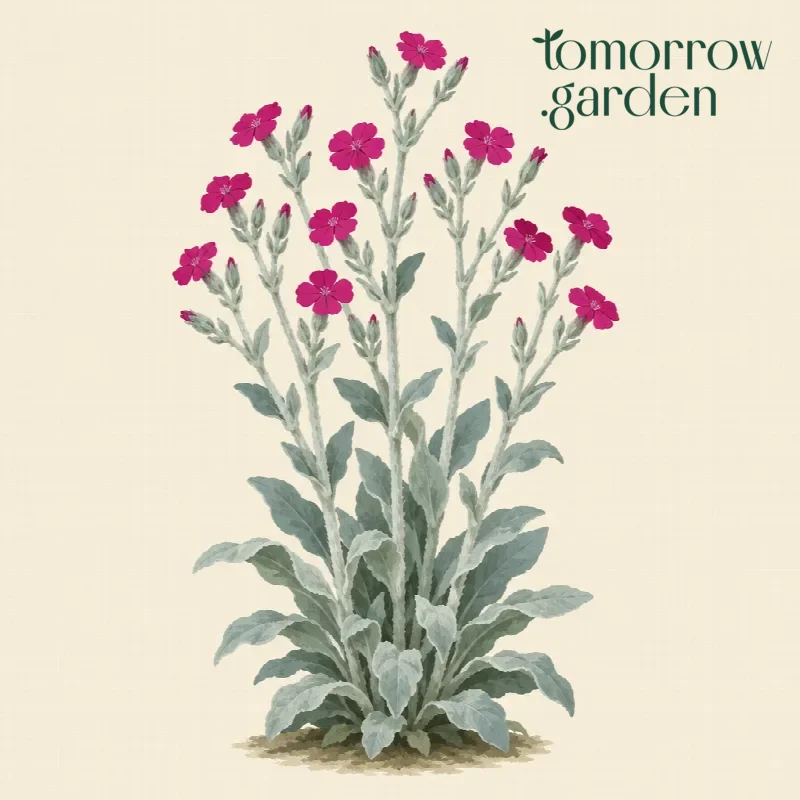 Illustration of Rose campion