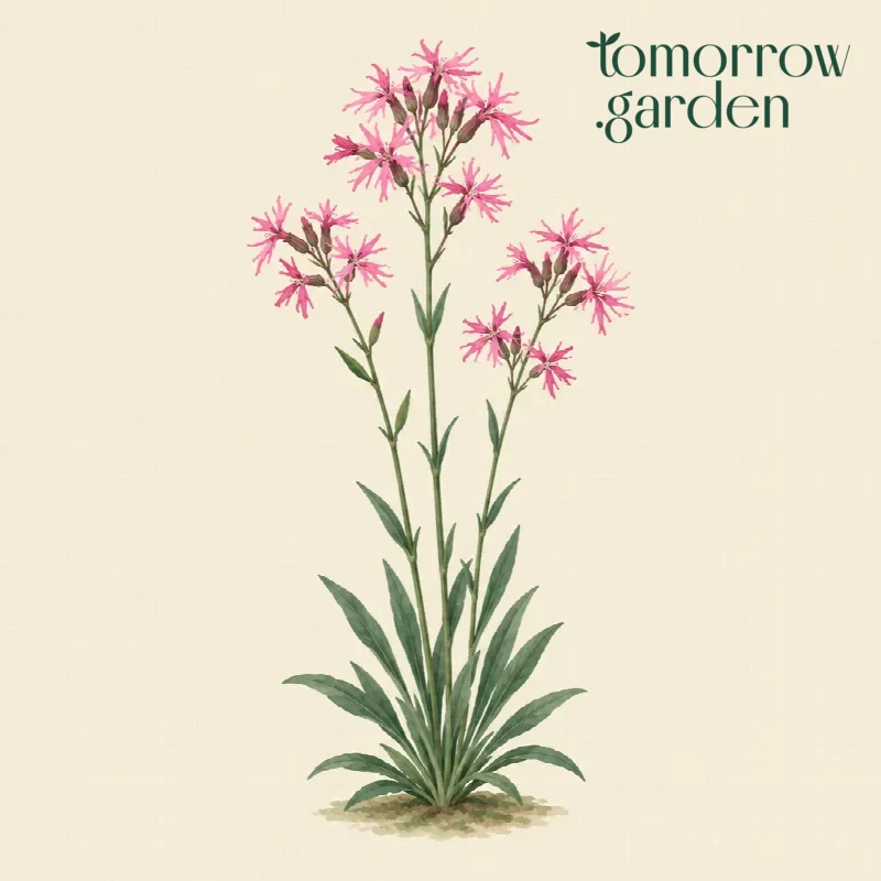 Illustration of Ragged robin