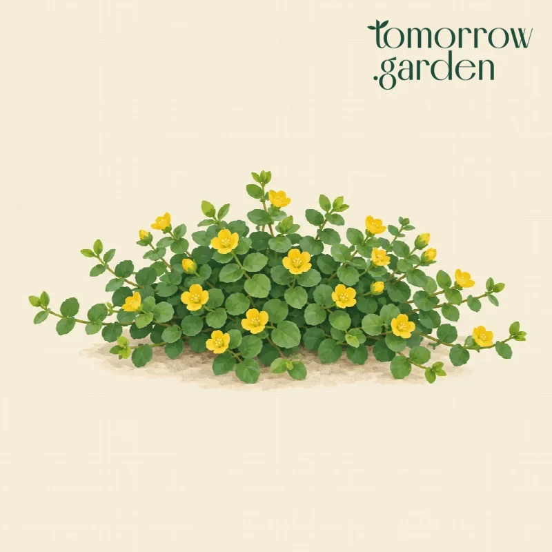Illustration of Creeping Jenny