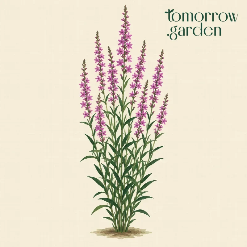 Illustration of Wand loosestrife