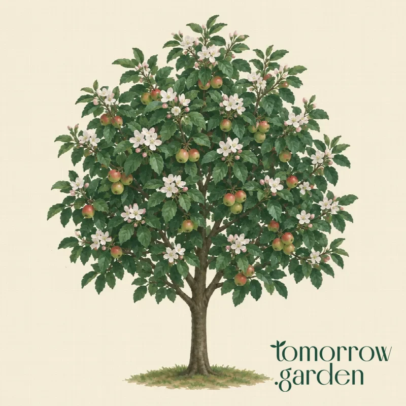 Illustration of Crabapple