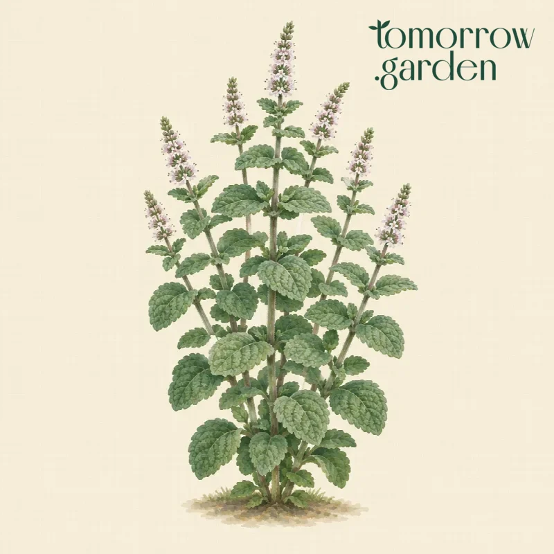 Illustration of Apple mint