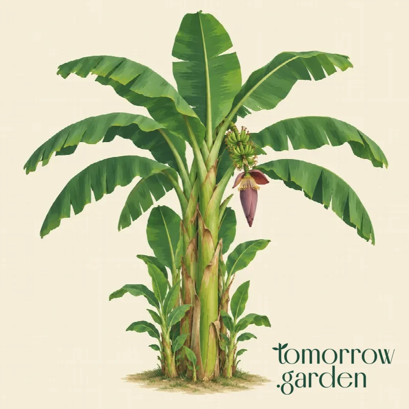 Illustration of Japanese banana