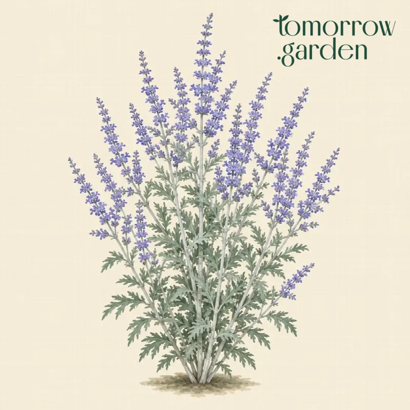 Illustration of Russian sage