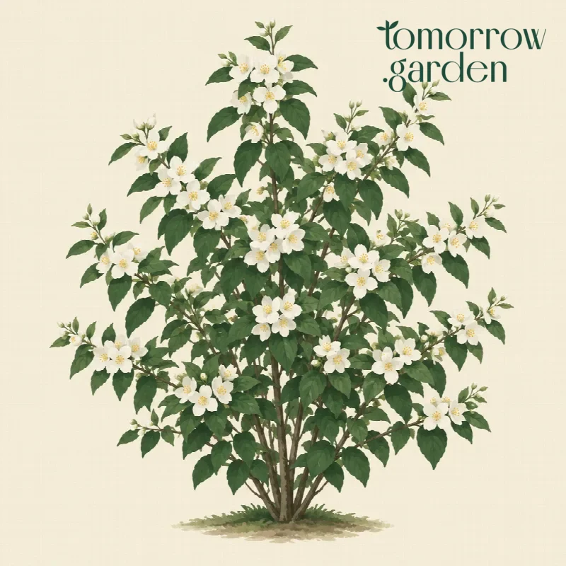 Illustration of Mock orange